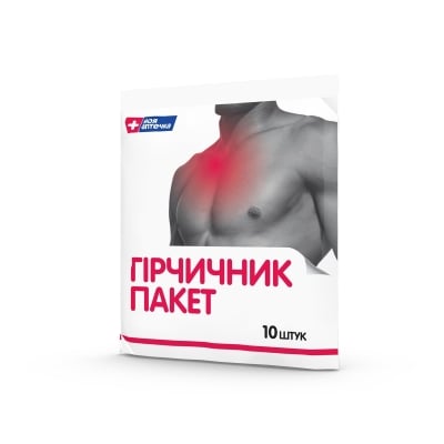 Горчичник-пакет Моя Аптечка №10