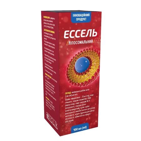 Эссель (липосомальный) суспензия по 100 мл во флак.