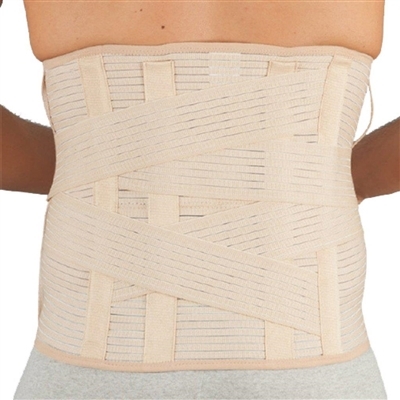 Корсет попереково-крижовий Aurafix АО-80 з ременем, висота 32 см, розмір XL