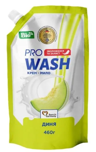 Крем-мило рідке Pro Wash Диня дой-пак, 460 г