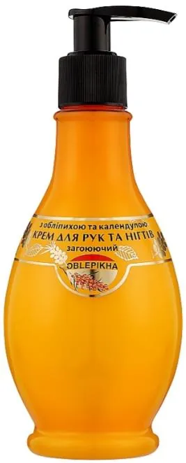 Крем для рук і нігтів Oblepikha з обліпихою та календулою загоюючий, 275 мл