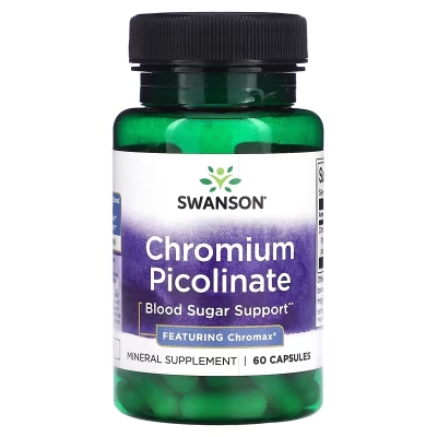 Хрома Пиколинат Swanson Chromium Picolinate капсулы №60