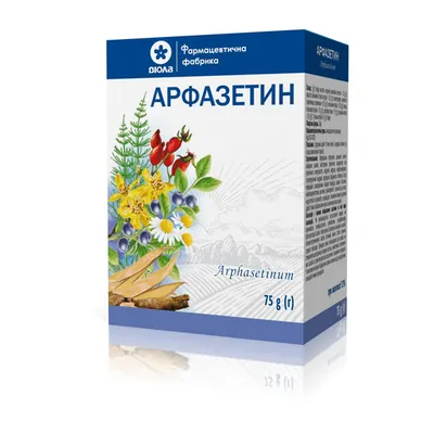 Арфазетин збір по 75 г у пач. з внут. пак.
