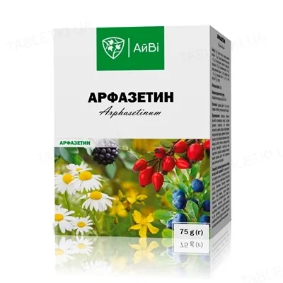 Арфазетин збір по 75 г у пач. з внут. пак.