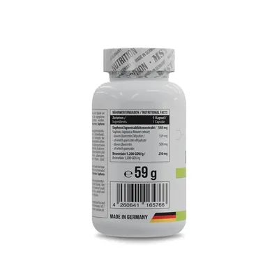 Кверцетин + Бромелайн MST Nutrition Quercetin + Bromelain 500 мг, 60 капсул