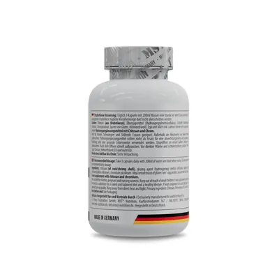 Хітозан + Хром MST Nutrition Chitosan + Chromium 500 мг, 120 капсул
