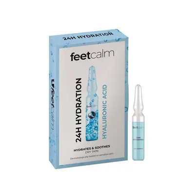 Концентрат для ніг Feetcalm 24-годинний зволожуючий, 7 х 2 мл