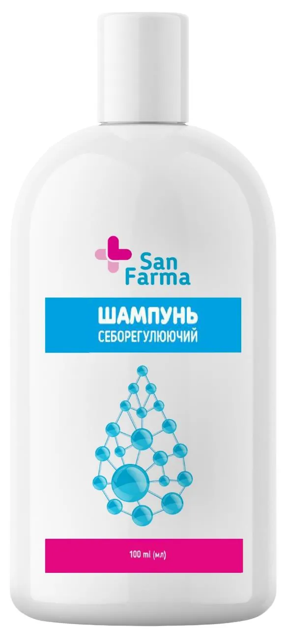 Шампунь San Farma себорегулюючий, 100 мл