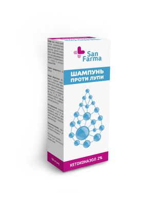 Шампунь San Farma против перхоти, 100 мл