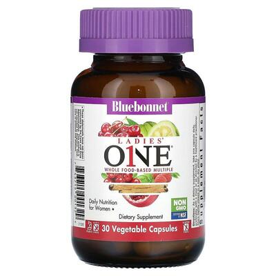 Мультивітаміни для жінок Bluebonnet Nutrition Ladies One капсули №30