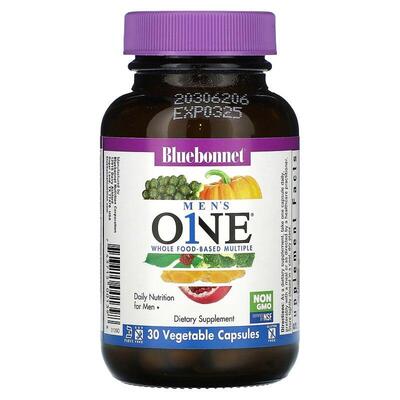 Мультивітаміни для чоловіків Bluebonnet Nutrition Men's One капсули №30
