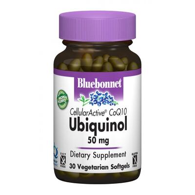 Убихинол 50 мг Bluebonnet Nutrition Cellular Active капсулы №30