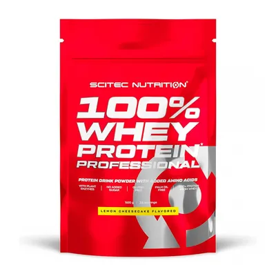 Протеїн сироватковий змішаний Scitec Nutrition 100% Whey Protein Professional лимонний чізкейк, 500 г