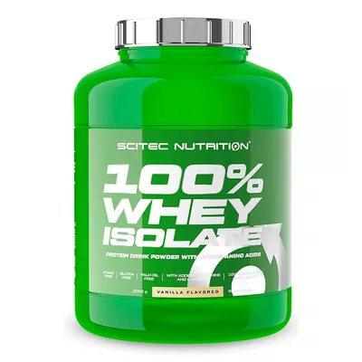 Протеїн сироватковий ізолят Scitec Nutrition 100% Whey Isolate ваніль, 1816 г