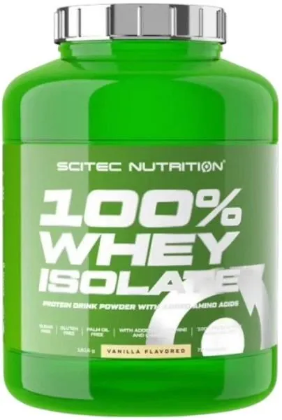 Протеїн сироватковий ізолят Scitec Nutrition 100% Whey Isolate ваніль, 1816 г