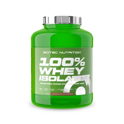 Протеїн сироватковий ізолят Scitec Nutrition 100% Whey Isolate шоколад, 1816 г