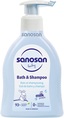 Шампунь-гель детский Sanosan Baby для купания 2 в 1, 200 мл