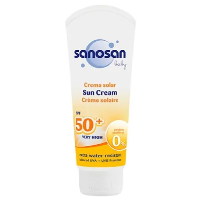 Крем сонцезахисний Sanosan Baby дитячий SPF 50+, 75 мл