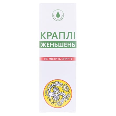 Женьшень капли по 30 мл во флак.