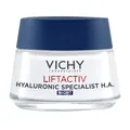 Крем для обличчя Vichy Liftactiv H.A. Hyaluronic Specialist нічний розгладжуючий з гіалуроновою кислотою для корекції зморшок, 50 мл