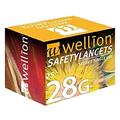 Ланцеты безопасные Wellion 28G, 25 штук