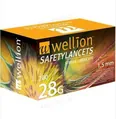 Ланцети безпечні Wellion 28G, 200 штук