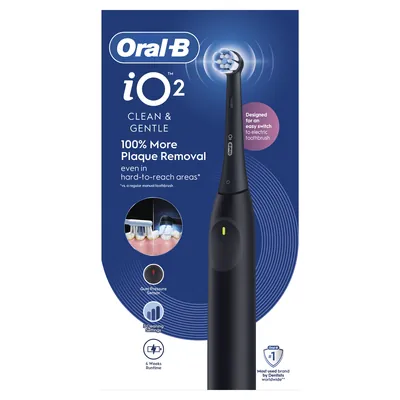 Электрическая зубная щетка Oral-B iO2, ультрачорна