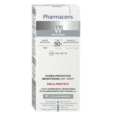 Крем для обличчя Pharmaceris W Mela-Protect SPF50+ освітлюючий проти пігментації, 50 мл