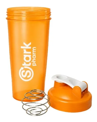 Шейкер Stark Pharm Shaker помаранчевий, 600 мл