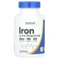 Залізо Nutricost Iron 25 мг, 120 капсул