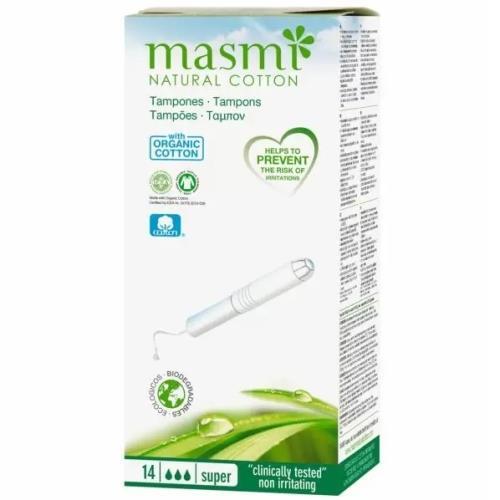 Тампони гігієнічні Masmi Super з аплікатором, 14 шт