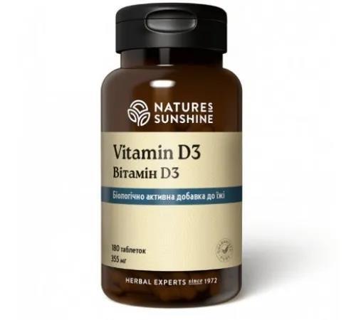 Витамин Д3 Nature's Sunshine Vitamin D3 355 мг, 180 таблеток