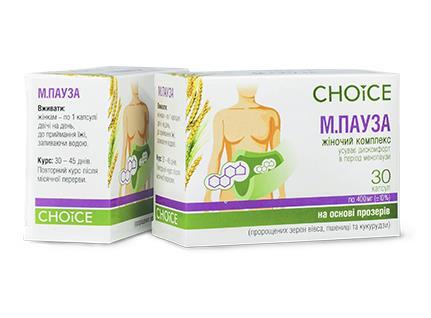 М.пауза Choice Phyto капсулы №30
