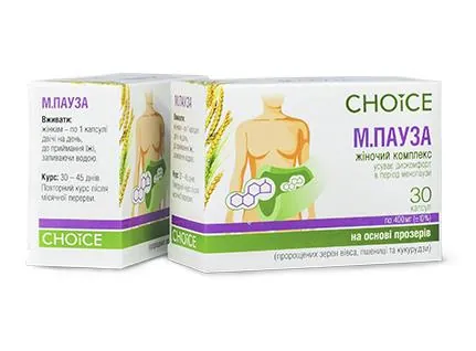 М.пауза Choice Phyto капсули №30