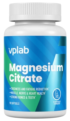 Магния цитрат VPLab Magnesium Сitrate мягкие гелевые капсулы №90
