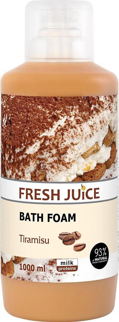 Піна для ванн Fresh Juice Tiramisu, 1000 мл