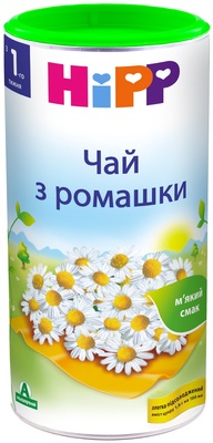 Напій HiPP Чай з ромашки, сухий швидкорозчинний, 200 г