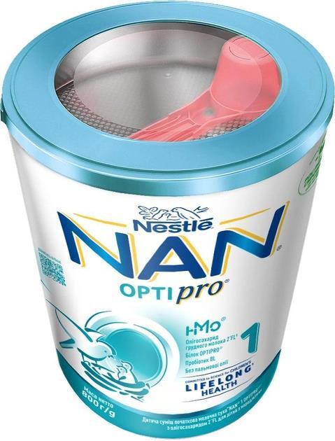 Суміш суха молочна NAN 1 Optipro для дітей від народження, 800 г