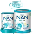 Суміш суха молочна NAN 3 Optipro з 5 олігосахаридами та L. Reuteri для дітей з 12 місяців, 800 г
