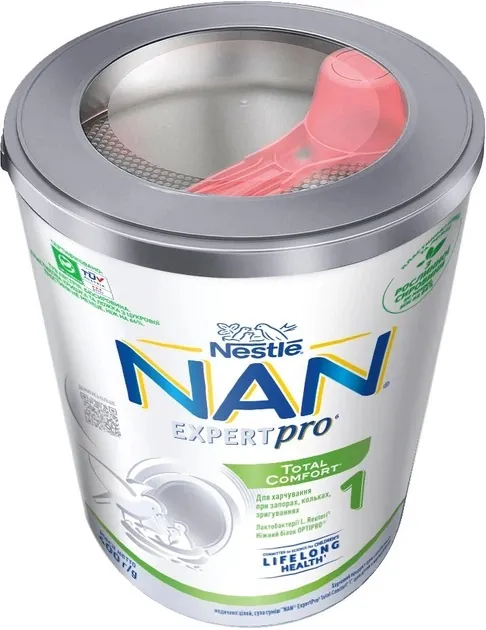 Суміш суха молочна NAN 1 ExpertPro Total Comfort для дітей з народження, 400 г