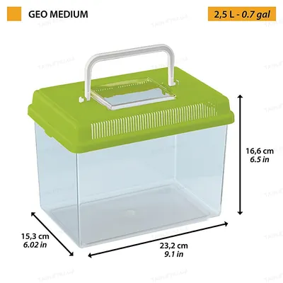 Контейнер для риб і амфібій Ferplast GEO LARGE, 6 л