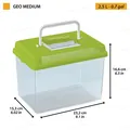 Контейнер для риб і амфібій Ferplast GEO SMALL, 1 л