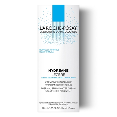 Крем для лица La Roche-Posay Hydreane Legere легкий увлажняющий для нормальной и комбинированной чувствительной кожи, 40 мл