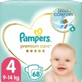 Підгузки дитячі Pampers Premium Care розмір 4, 9-14 кг, 68 шт