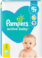 Підгузки дитячі Pampers Active Baby розмір 2, 4-8 кг, 43 шт