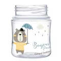 Пляшечка Canpol Babies Easystart Bonjour Paris 35/231_blu антиколікова з широким отвором, синя, 120 мл