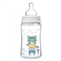 Пляшечка Canpol Babies Easystart Bonjour Paris 35/232_blu антиколікова з широким отвором, синя, 240 мл