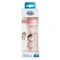 Пляшечка Canpol Babies Easystart Bonjour Paris 35/232_pin антиколікова з широким отвором, рожева, 240 мл