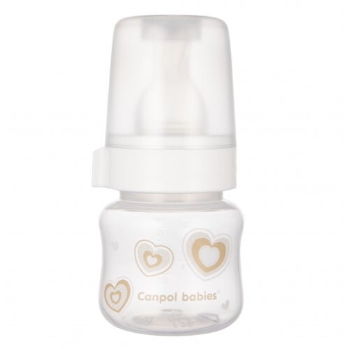 Бутылочка Canpol babies 57/305_bei PP Newborn baby антиколиковая, бежевая, 60 мл