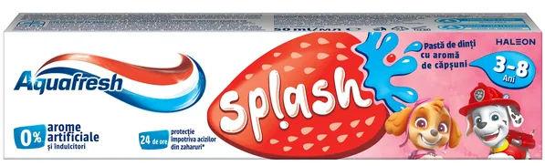 Зубна паста Aquafresh Splash 3-8 років, 50 мл